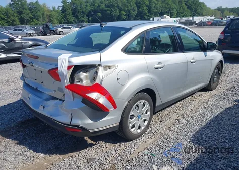 2012 Ford Focus Se из США, поврежденный, VIN 1FAHP3F2XCL229707
